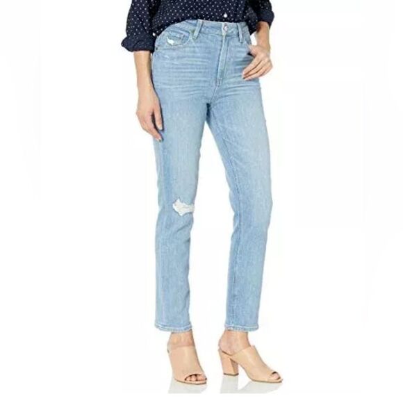 Paige Sarah Slim Jeans Starstruck Destructed Size 28 - Picture 1 of 12
